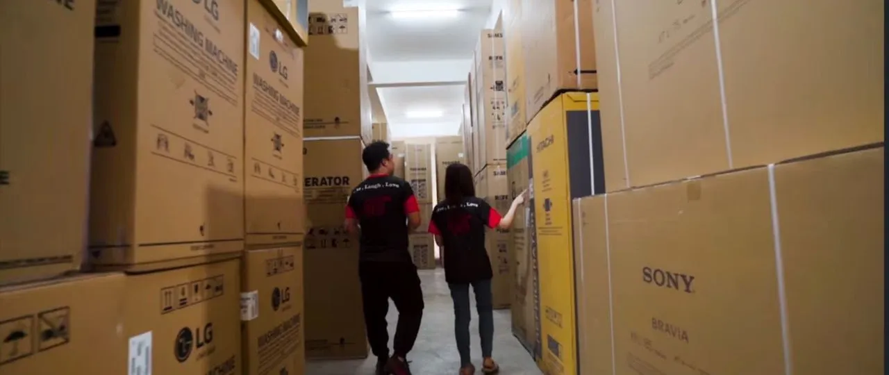 激成電器 Elektronik Keck Seng 上下疊貨實景