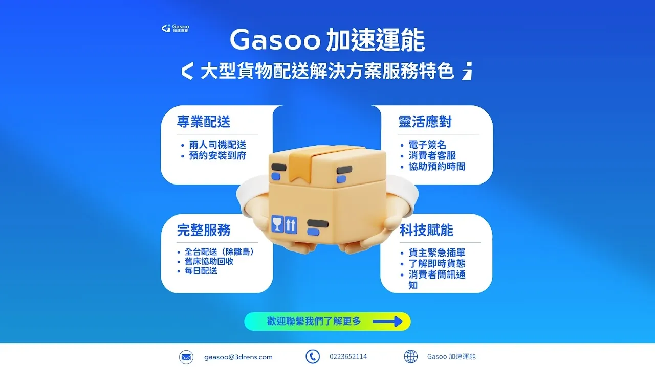 3drens 三維人放大鏡 家具物流為什麼這麼難? 3 個你沒想過的配送挑戰_Gasoo 加速運能
