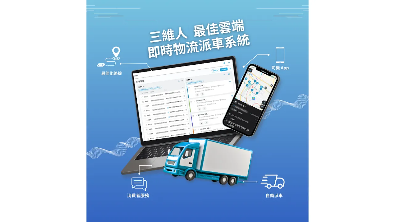 三維人tms物流派車系統